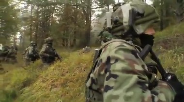Военные учения польской армии