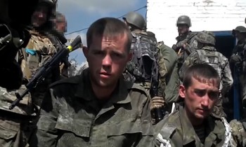 Фото пленных российских солдат на украине